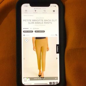 Chicos 2.5 Petite Brigitte Back-Slit